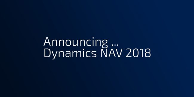 Нова версия на ERP системата Microsoft Dynamics NAV